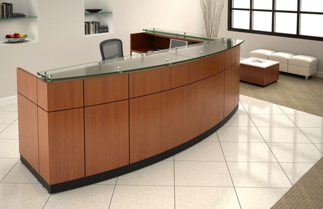 1 Source Office Furniture Baltimore Maryland Reception Desk